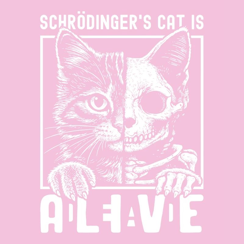 Le chat de Schrödinger vivant et mort