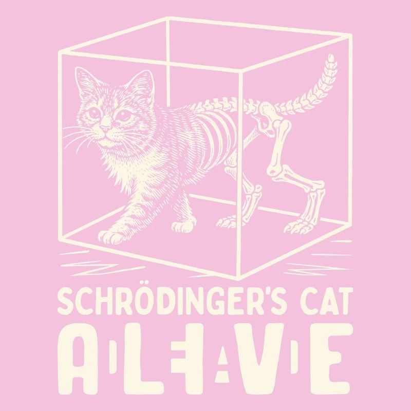 Le chat de Schrödinger vivant et mort