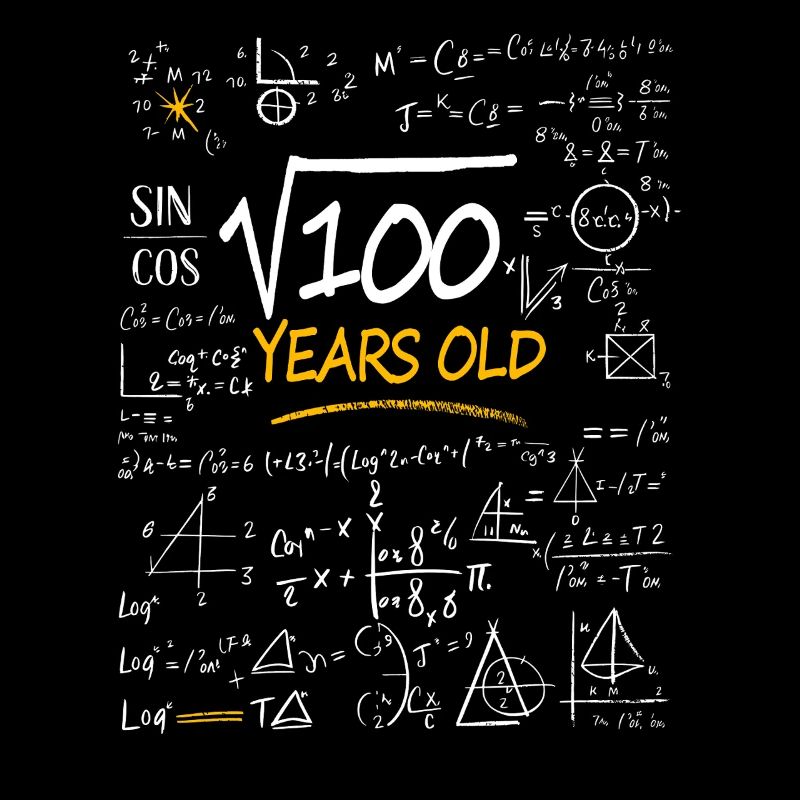 10 Years Birthday Math Formulas Funny