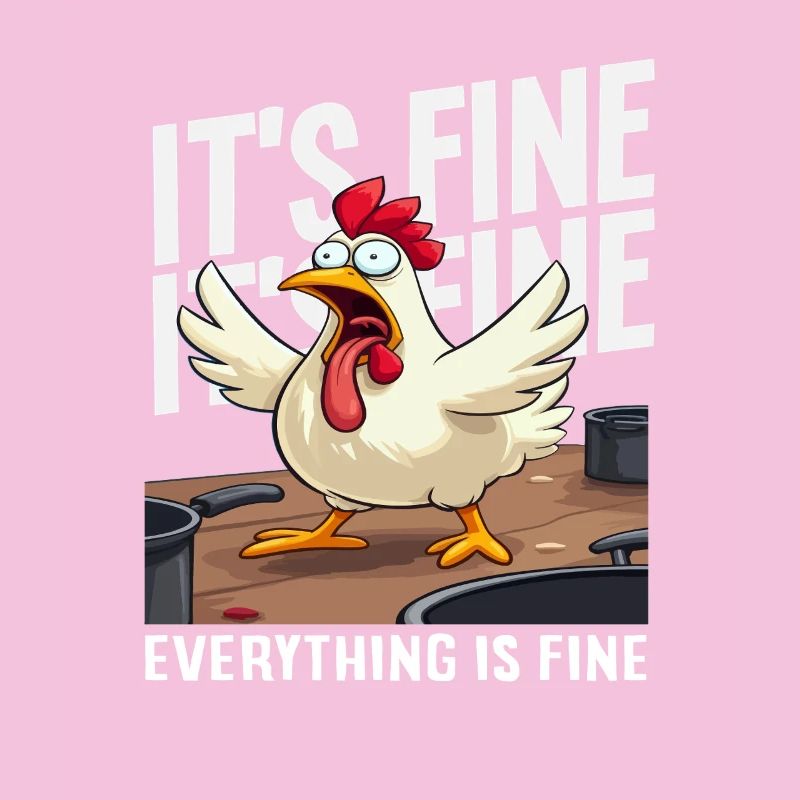 It's okay, everything's fine, chicken