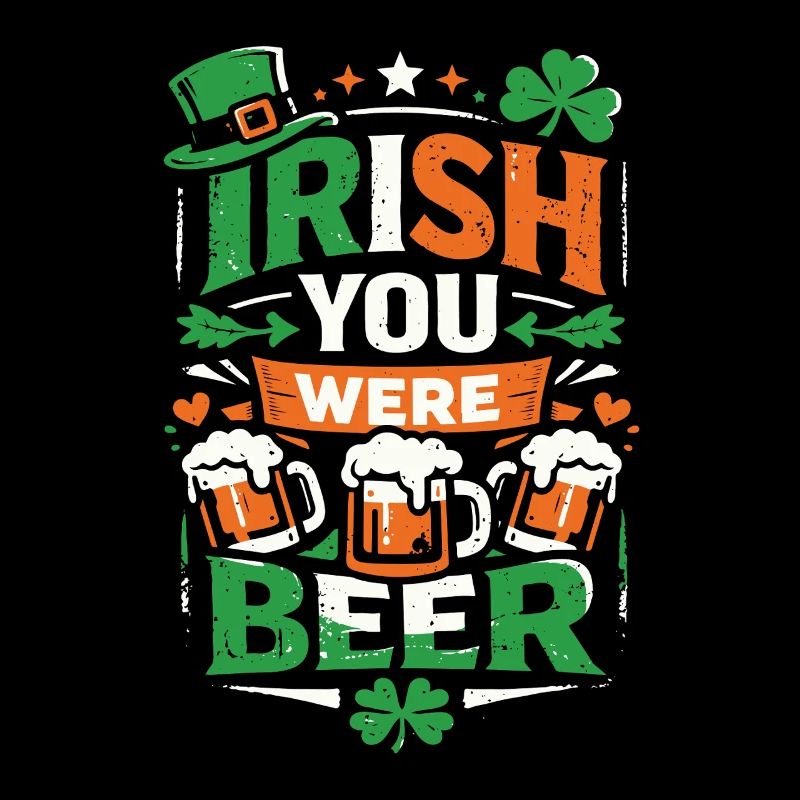Irish You Were Beer | St Patrick's Day pun