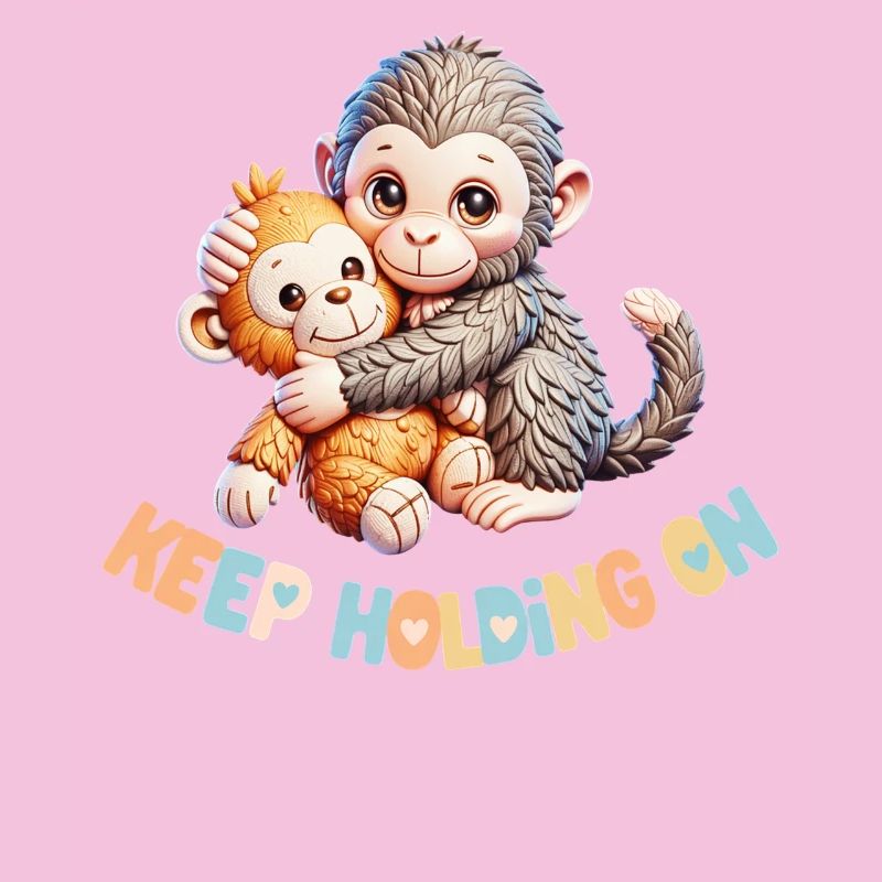 Hugging Monkeys Keep Holding
