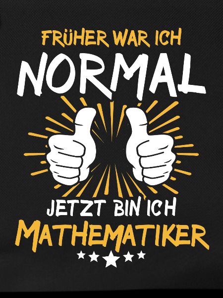 Mathematician Spruch