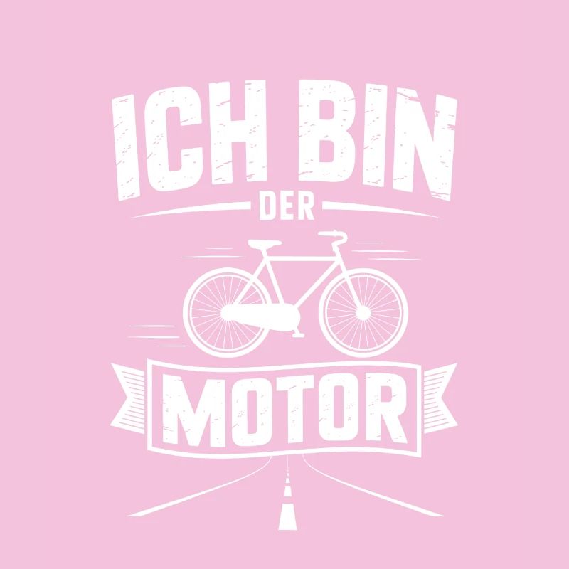 Ich bin der Motor Bicycle Emblem