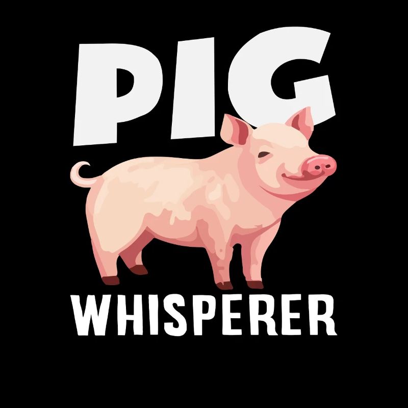 Chuchoteur de cochons Fermier drôle Fermier