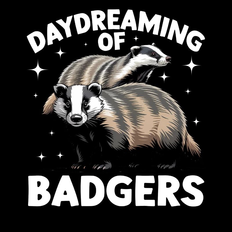 Funny Animal Badger