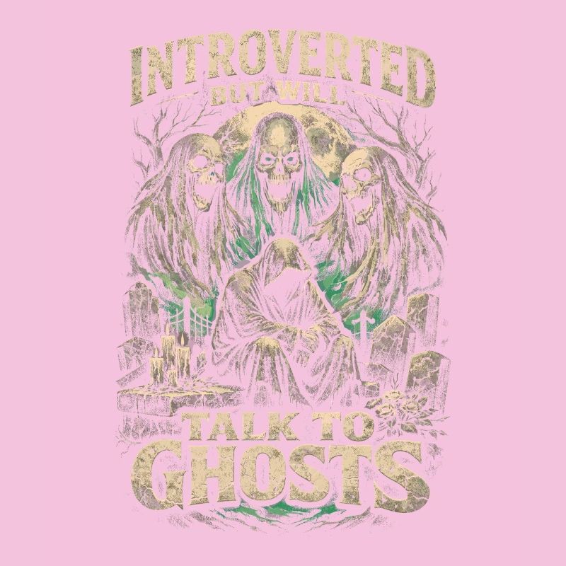 Friedhof Goth Introverted But Will Talk To Ghosts