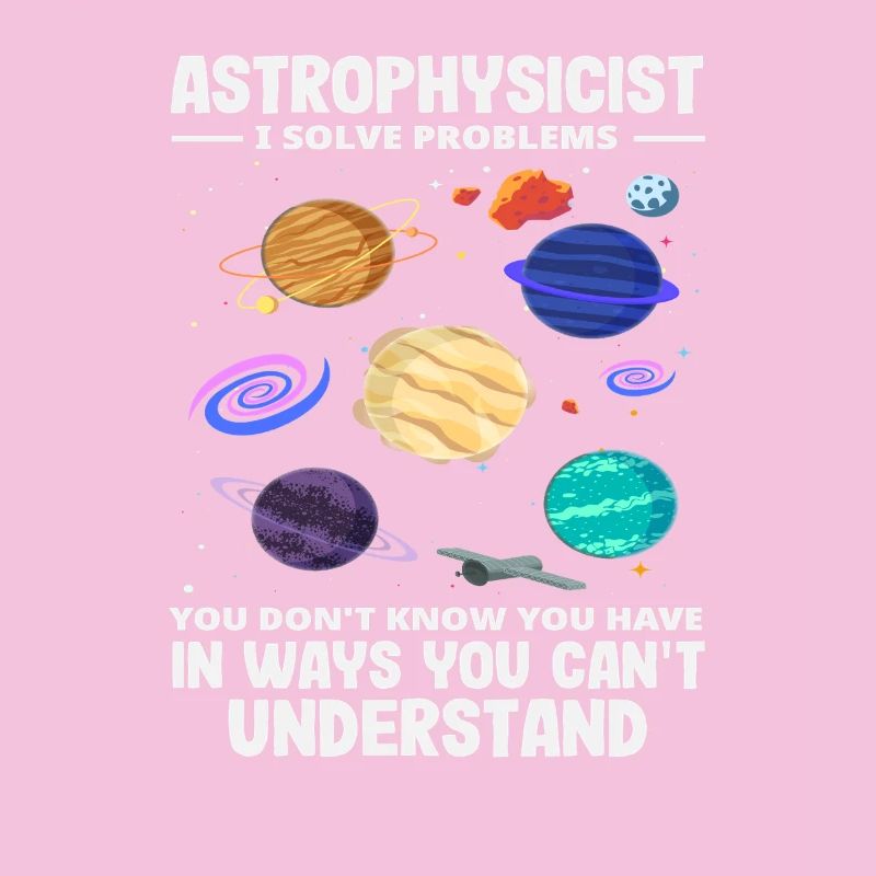 Astrophysicien Problem Solvant Problèmes Drôle de Diction
