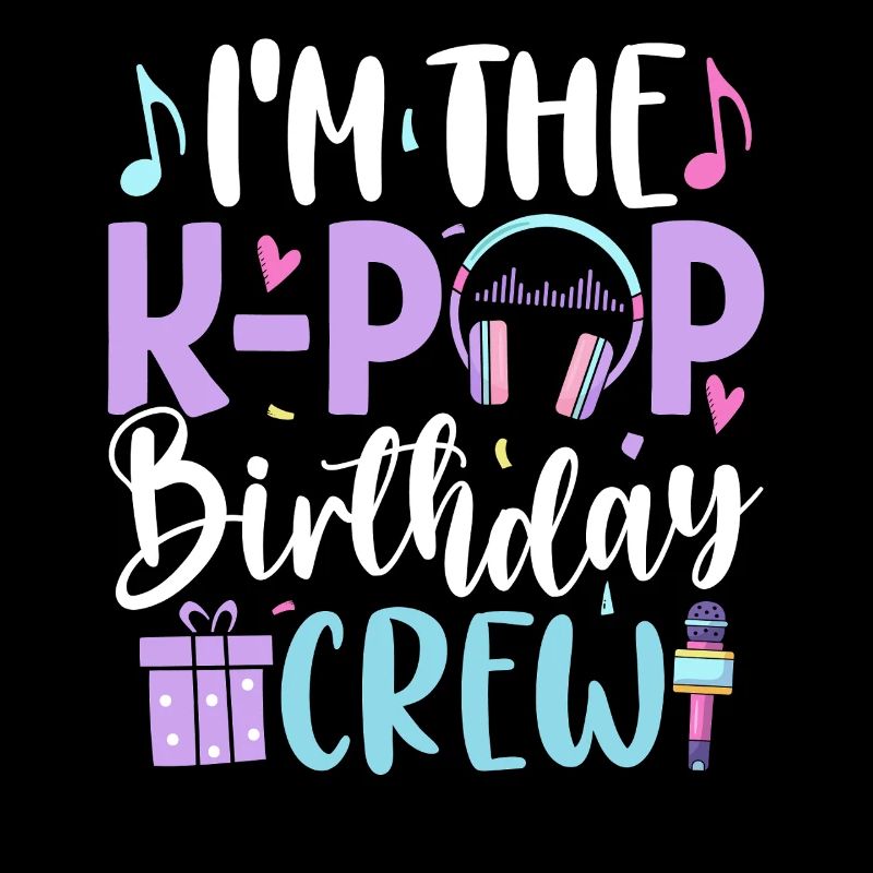 Je suis l’équipe d’anniversaire de K Pop