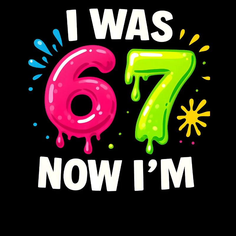 7. Geburtstag Kinder 67 Meme Humor Geschenkidee