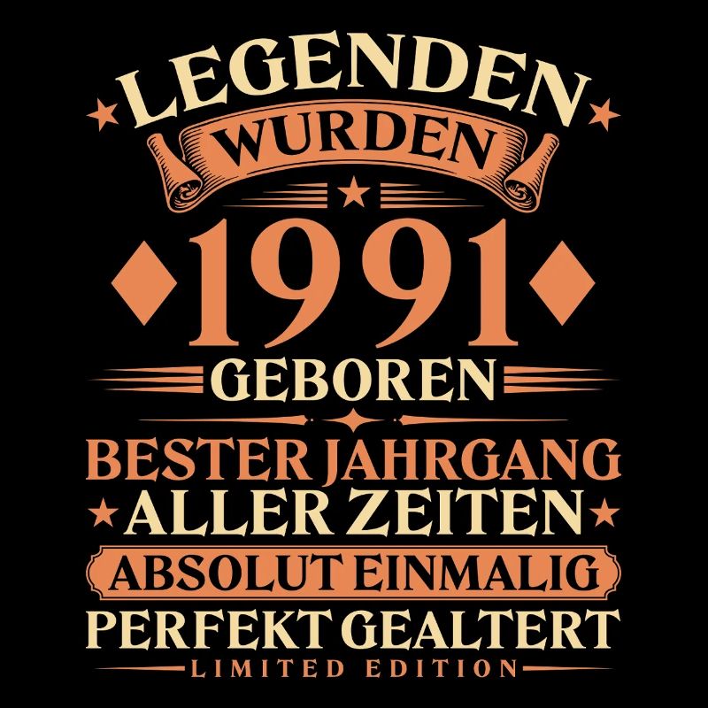 Legenden wurden 1991 geboren – 35. Geburtstag
