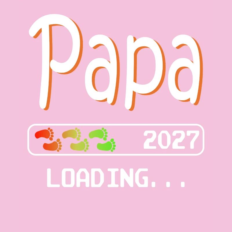 Papa 2027 loading Werdender Vater Schwangerschaft