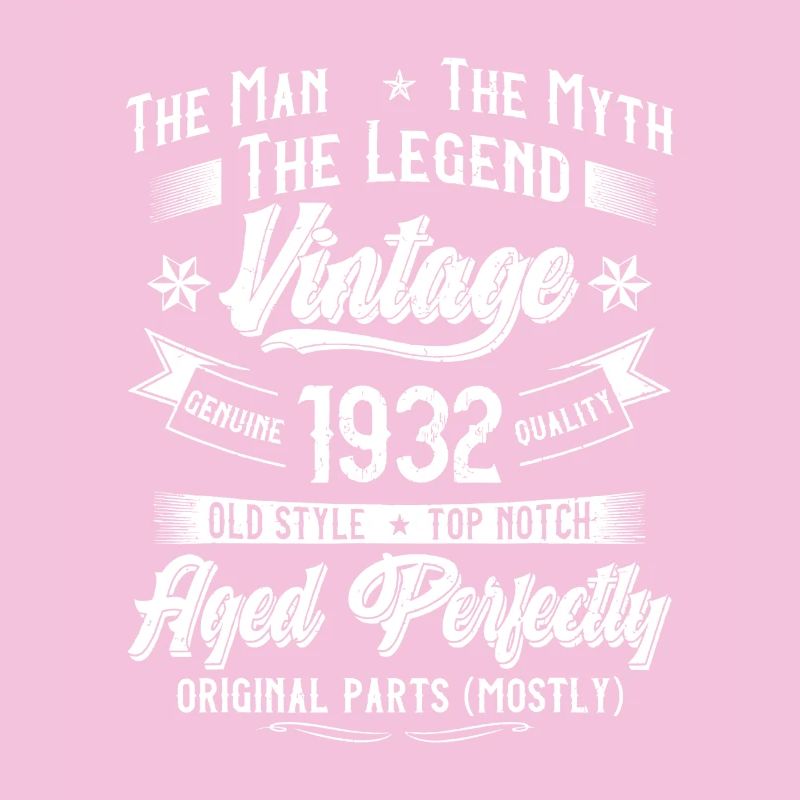 Imprimé Legend Tee vintage de 1932