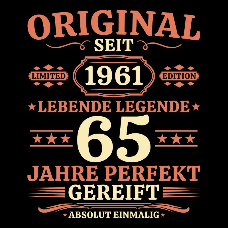 Original 1961 – Lebende Legende 65. Geburtstag