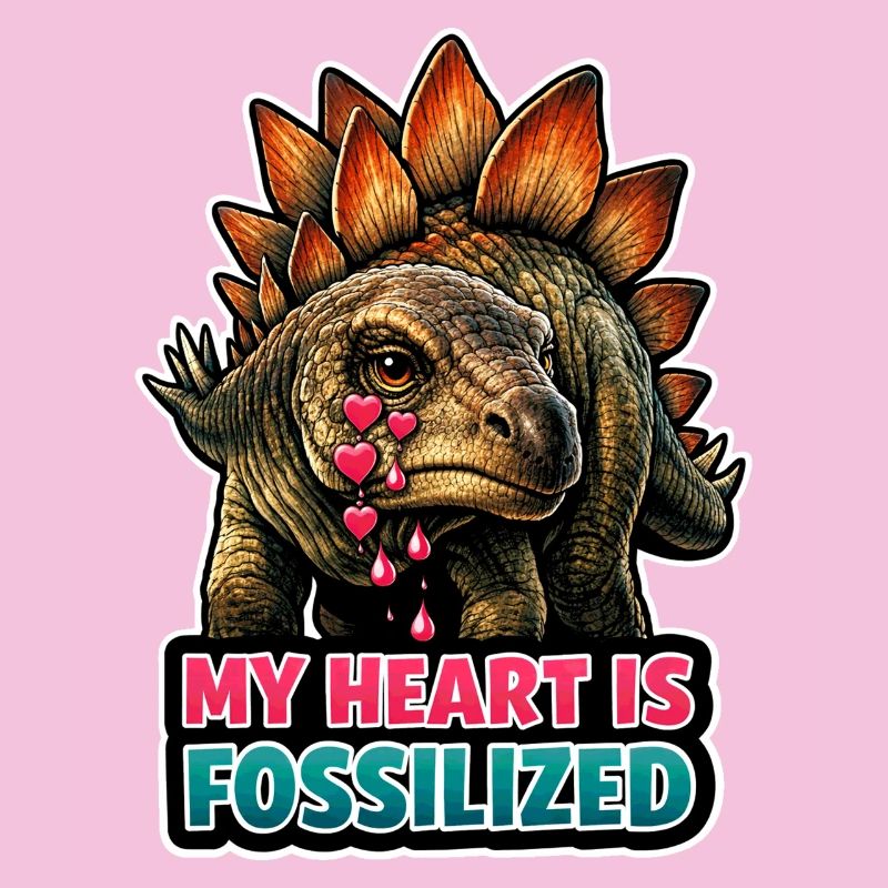 Dinosaure emo, Dino triste, Émotif