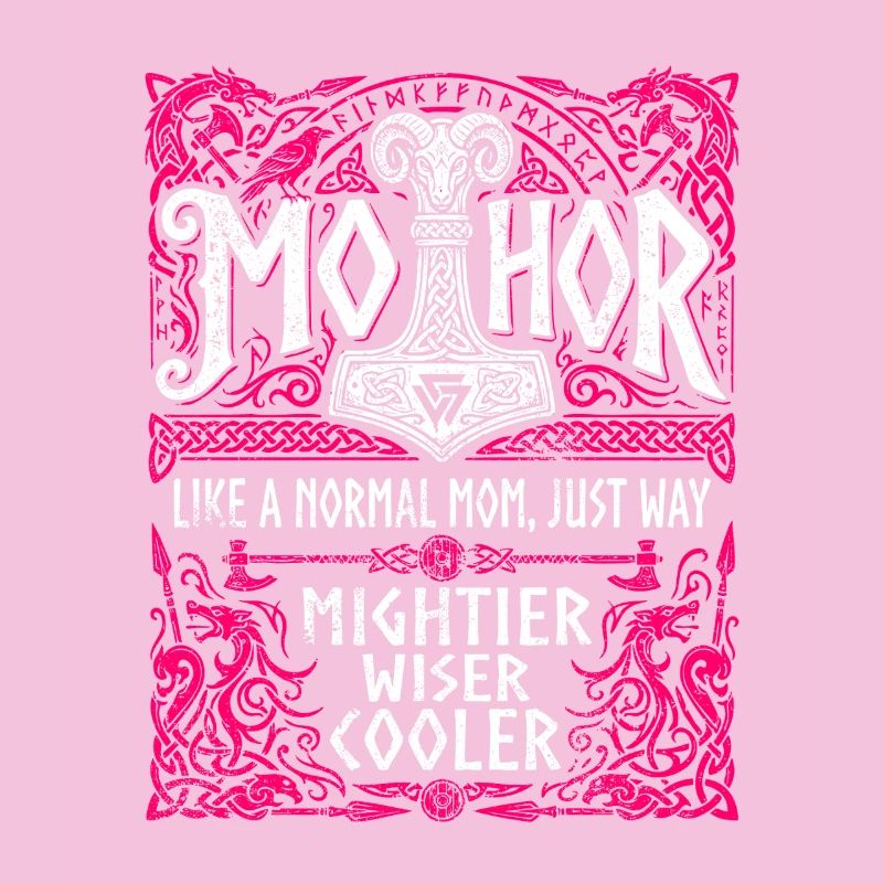 Mothor Viking Mère Thor Marteau Dire
