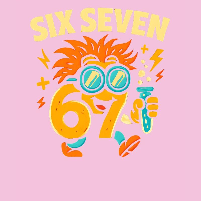 Six Seven 67 Science Humor Nerd Gift Idea