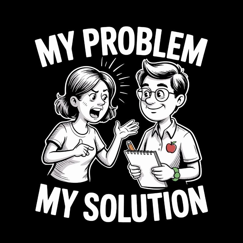 Elementary Teacher My Problem My Pictogram Dad Mom
