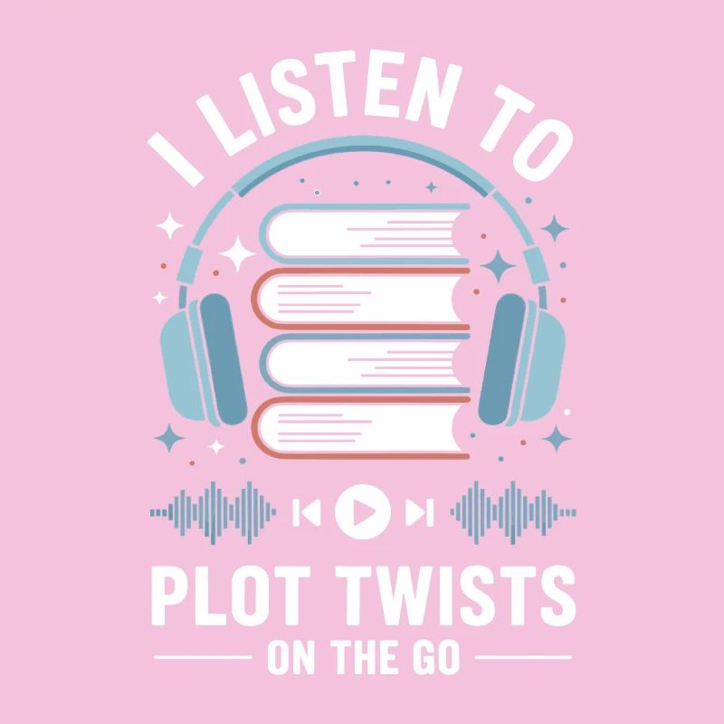Hörbücher Plot Twists Buch Liebhaber Geschenk