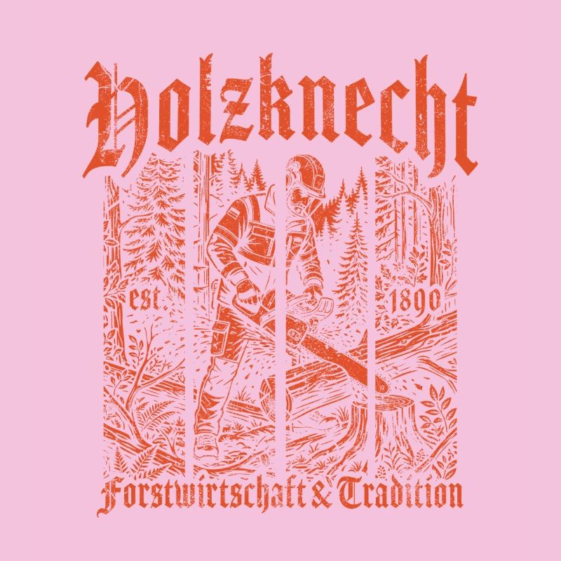 Forêt forestière bûcheron tronçonneuse