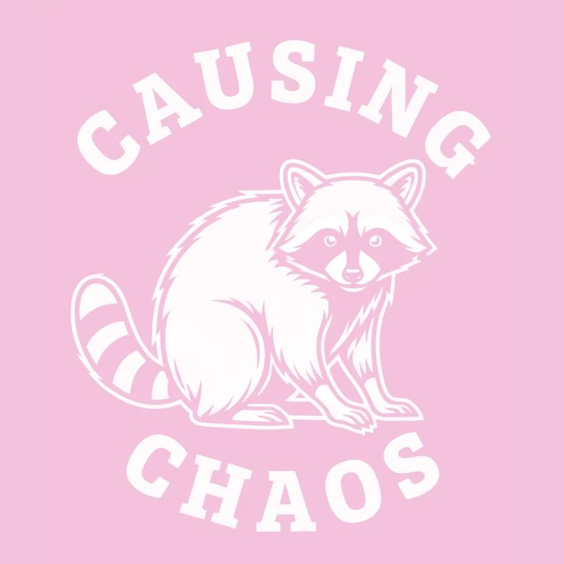 Chaotic Raccoon Causing Chaos