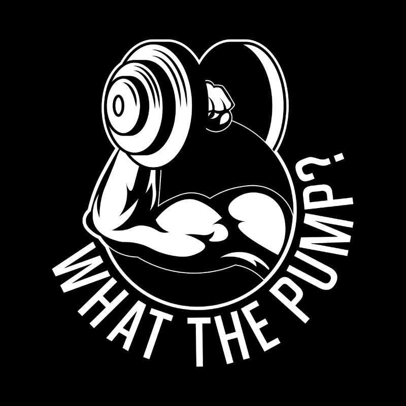 Powerlifting Bodybuilder What The Pump Gym Gift