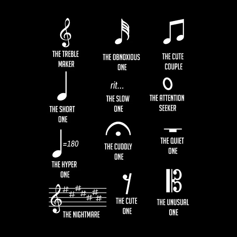 Musical Notes Funny Notes Funny Saying Musicians