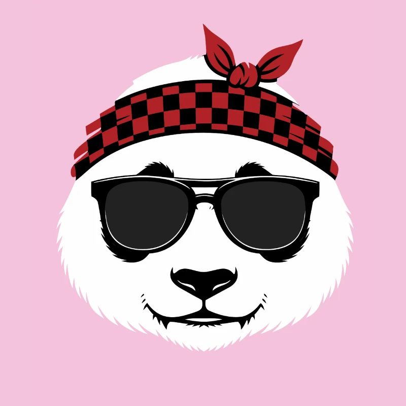 Cool Panda Bear Sunglasses