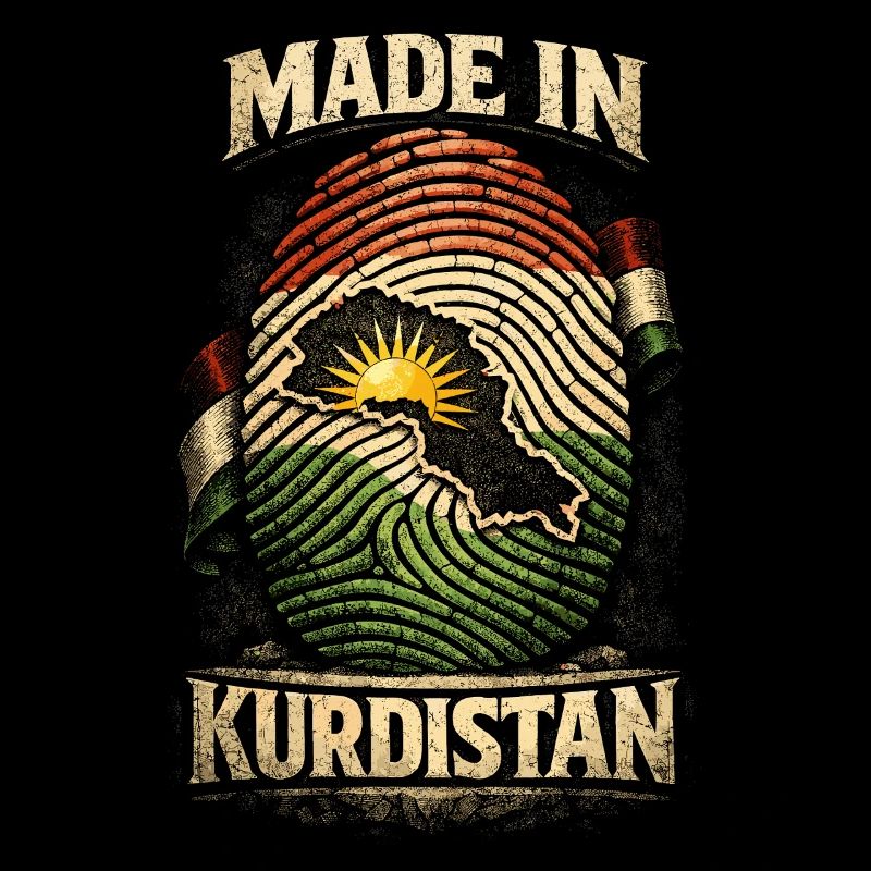 Fabriqué au Kurdistan, kurde, kurde