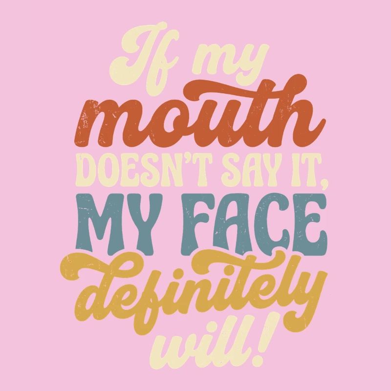 When words are silent, my face speaks