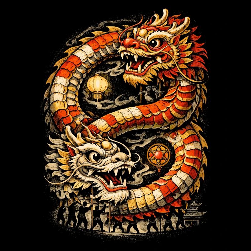 Danse du Dragon Drachentanz