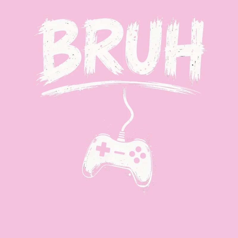 Splash de manette de jeu BRUH