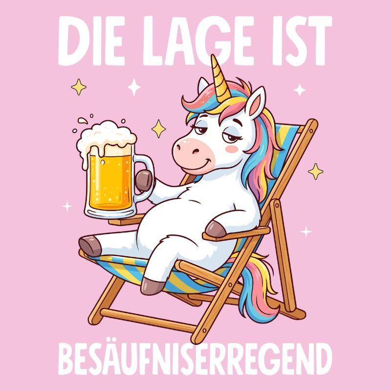 Die Lage Ist Besäufniserregend mit Einhorn