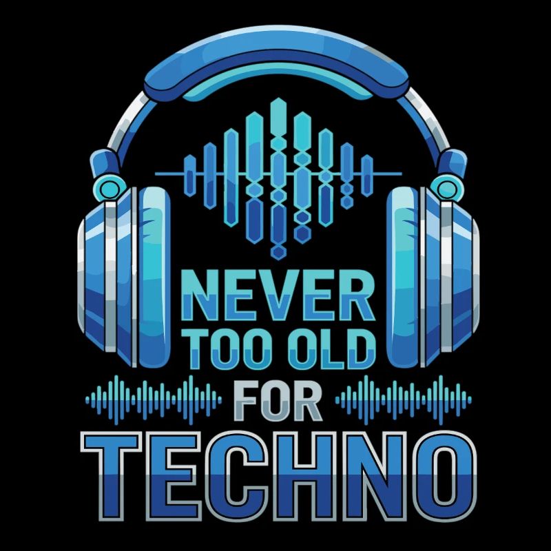 Never Too Old For Techno DJ Music