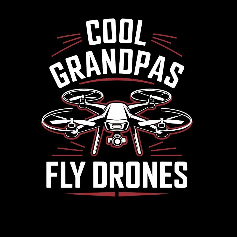 Grand-parents cool volent des drones Coole Opas Als