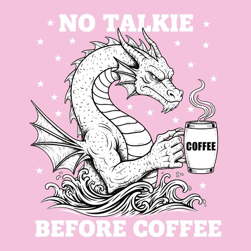 Pas de conversation avant Dragon Amoureux du Café