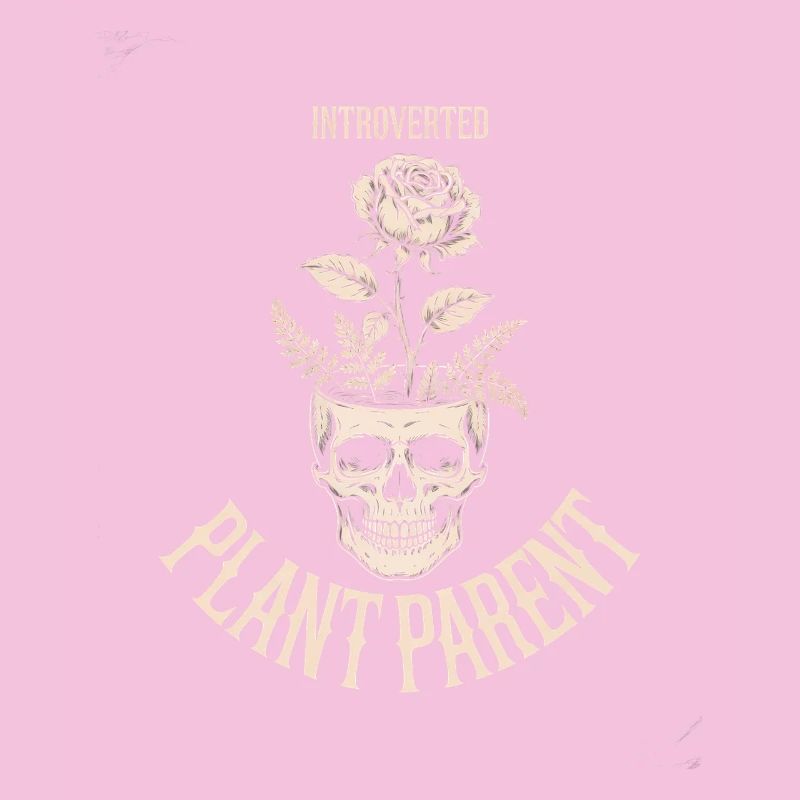 Introvertierter Pflanzenelternschädel