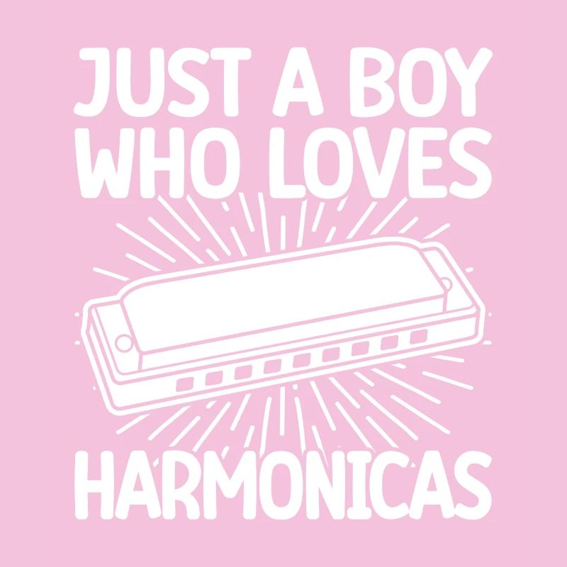 Harmonica Musican Just A Boy Who Love Harmonica