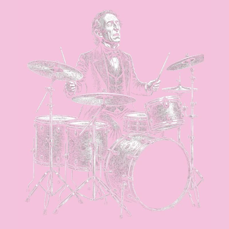 John Tyler plays drums