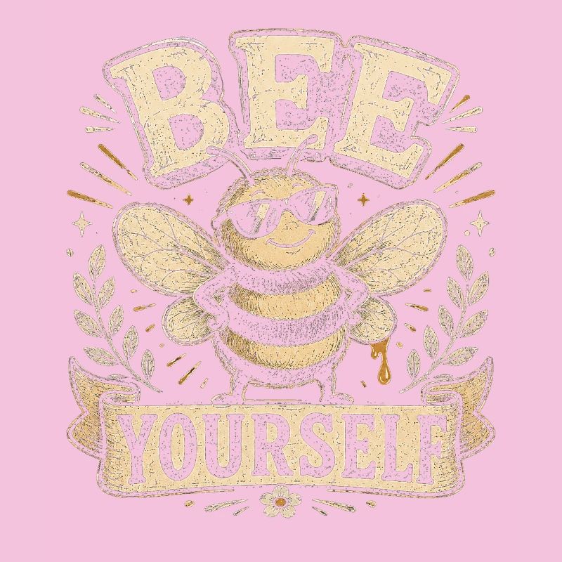 Graphique vintage Bee Yourself