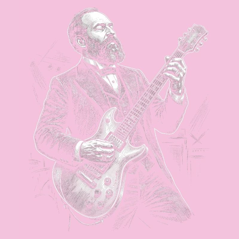 James A Playing Guitar