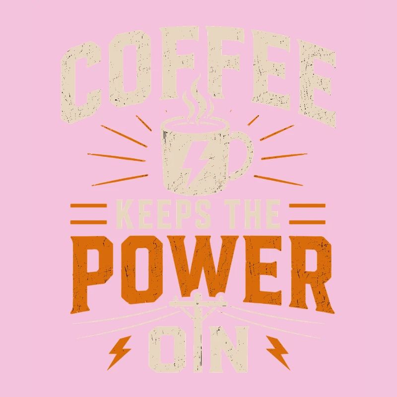 Coffee keeps the power supply going