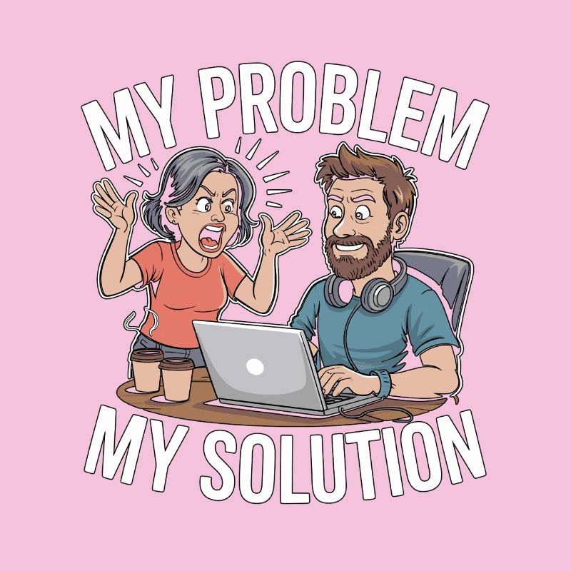 Remote Developer My Problem My Pictogram Dad Mom