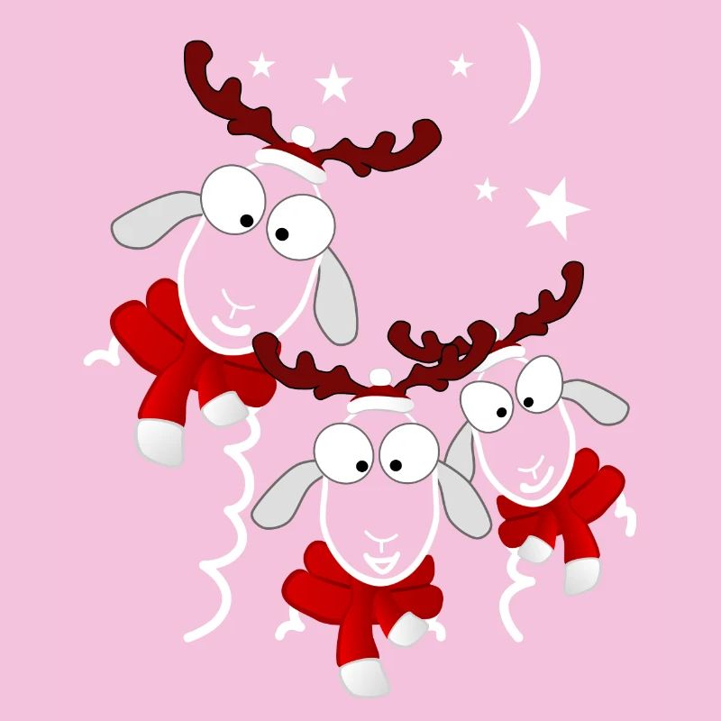 Rennes de Noël