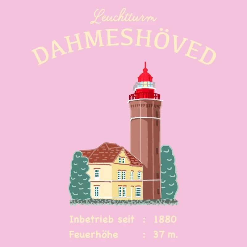 Leuchtturm Dameshöved, Lübecker Bucht, Ostsee