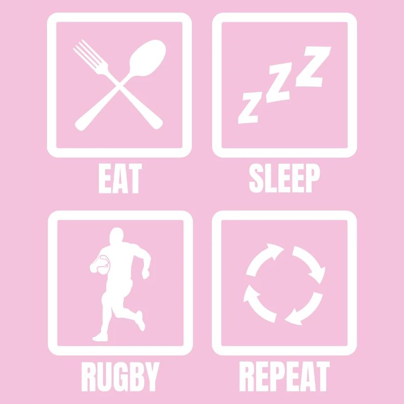 Manger dormir Rugby Répéter