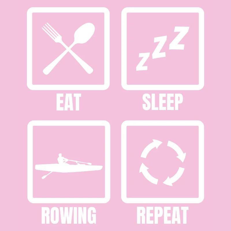 Eating, sleeping, rowing, repeating