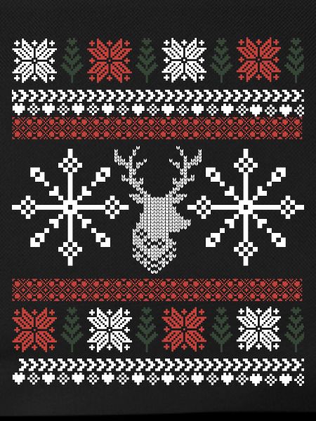 Retro Weihnachtsmuster