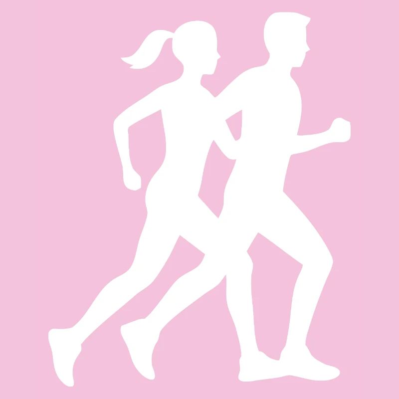 Dynamic Running Silhouette Design