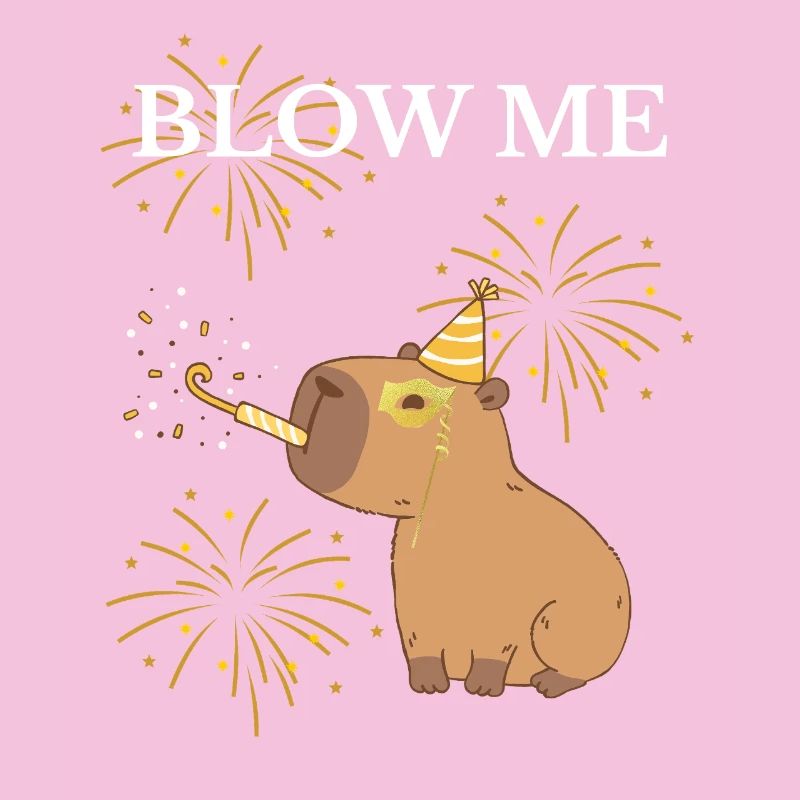 Blow Me Capibara and Fireworks